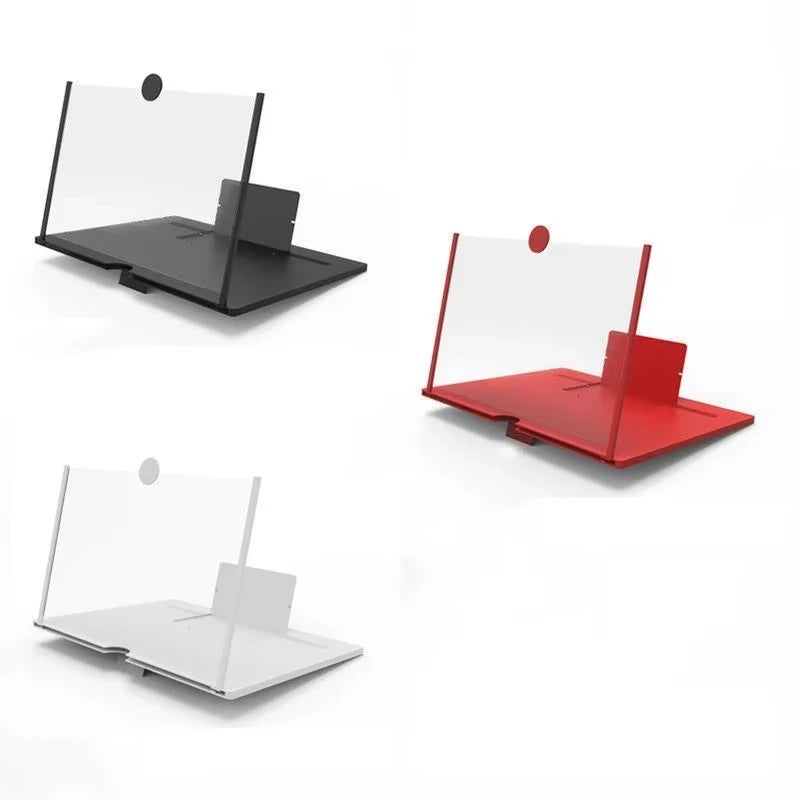 12"Mobile Phone Magnifier Ultra-HD Screen Magnifier for Easy TV Viewing Orientation for Landscape Use Eye Protection Full-Screen