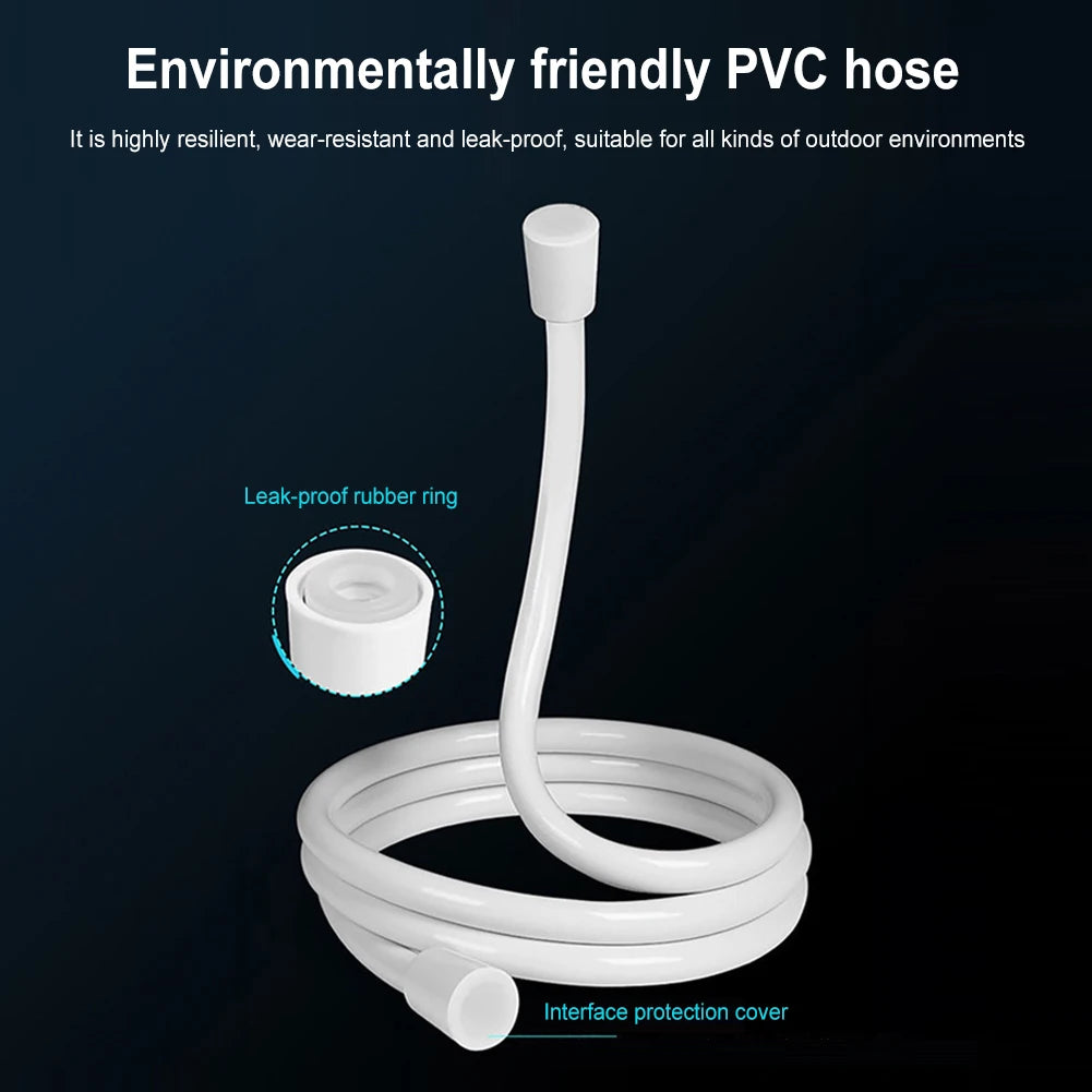 Portable Camping Shower Outdoor Shower Sprayer Rechargeable Electric Shower Pump for Camping Car Washing Gardening Pet Cleaning