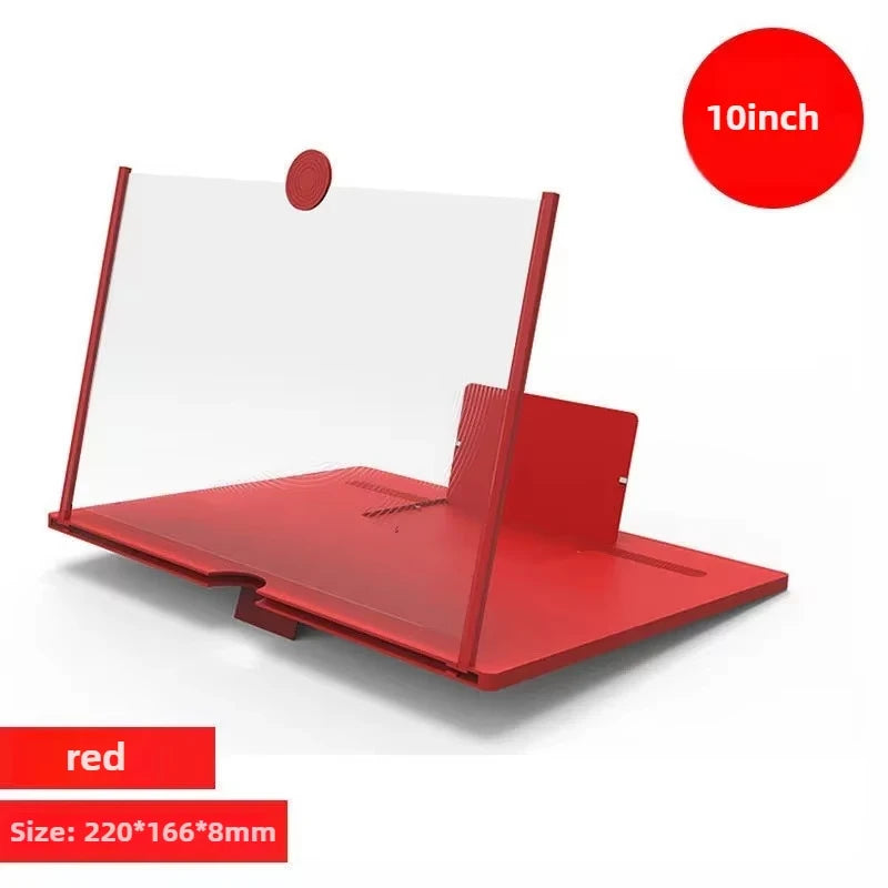 12"Mobile Phone Magnifier Ultra-HD Screen Magnifier for Easy TV Viewing Orientation for Landscape Use Eye Protection Full-Screen