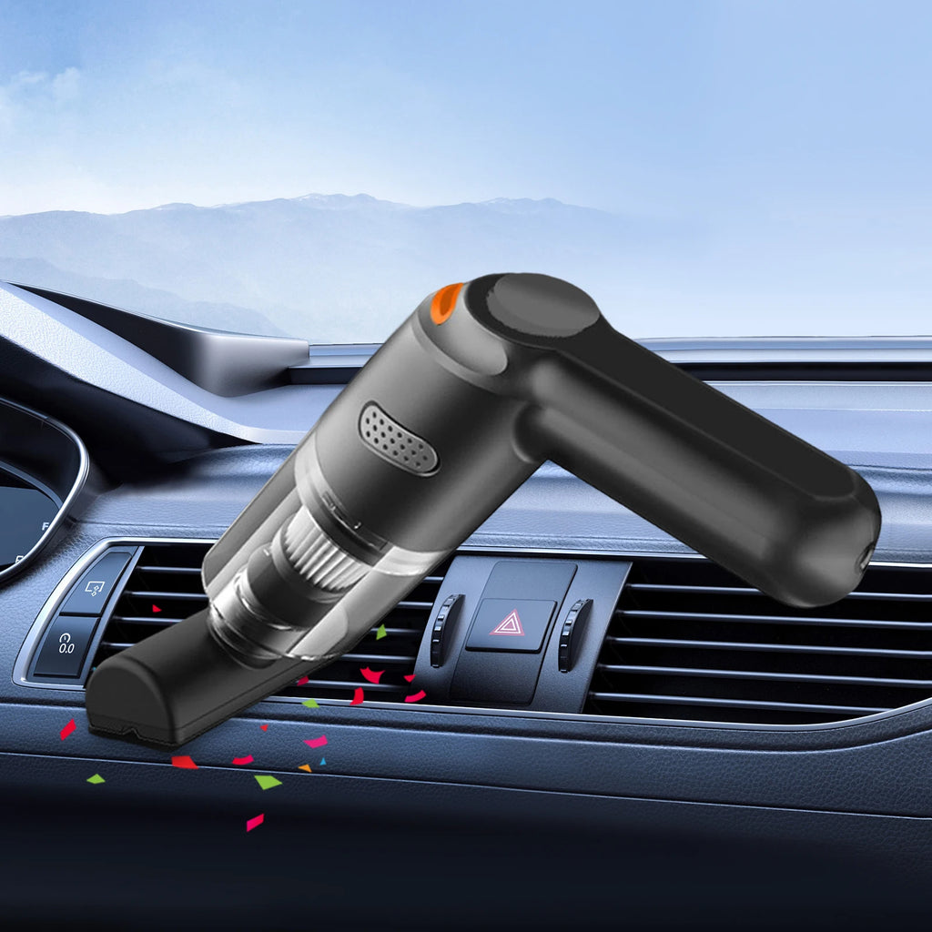 Car Vacuum Cleaner Mini Handheld Vacuum Cleaner 120W Portable Vacuum Cleaners Automobile RV Wired Vacuum Cleaner Mini Cleaner