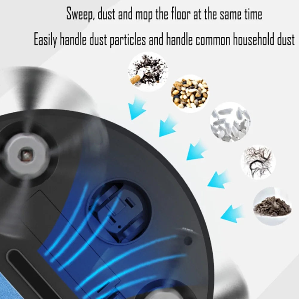 3-in-1 Smart Sweeping Robot Vacuum Cleaner Automatic Cleaning Sweeping Machine USB Rechargeable Mopping Cleaning Appliances New