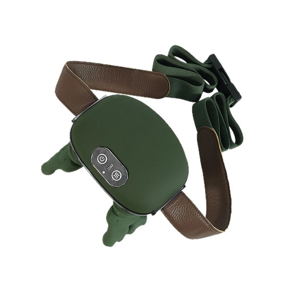 Neck Massager Electric Muscle Massager Heating Cervical Neck Massage Portable Neck Shoulder Massage Machine for Neck Pain Relief