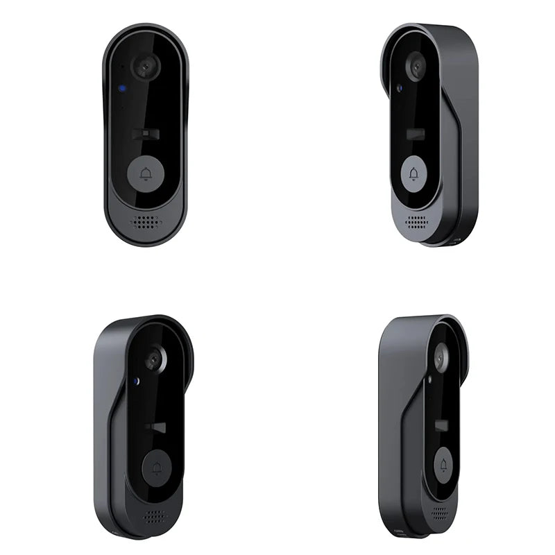 Smart Home Doorbell Night Vision Monitors 720P Video Camera 2.4G Wifi Doorbell Security Waterproof Wireless Bell Door Intercom